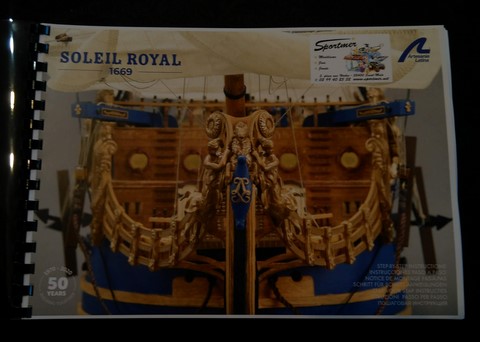 Notice papier du Soleil Royal Artésania