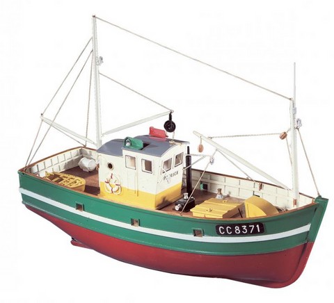 Maquette bois navigante le patrick