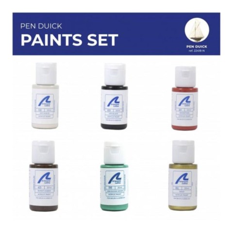 peinture maquette bois Pen Duick Artésania
