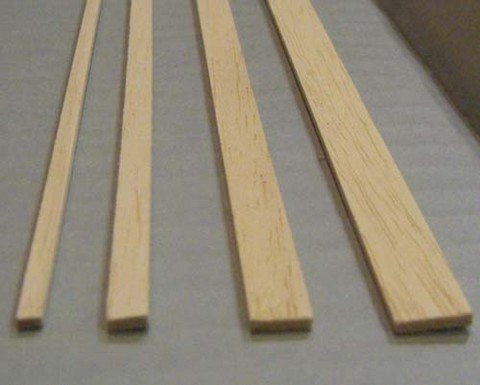 baguette bois pour maquette