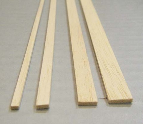 Baguette bois pour maquette