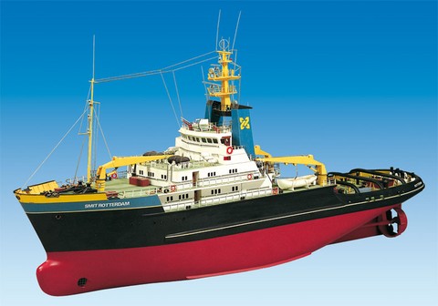 Maquette bois navigante Smit Rotterdam