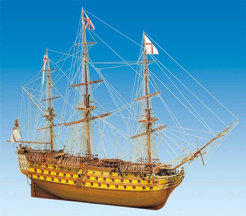 Maquette bois Victory,Bateau bois Mantua