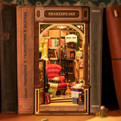 Puzzle 3D Rolife Serre-livre. TGB07 Le coin lecture