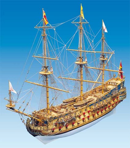 Plan de  la maquette bateau bois San Felipe