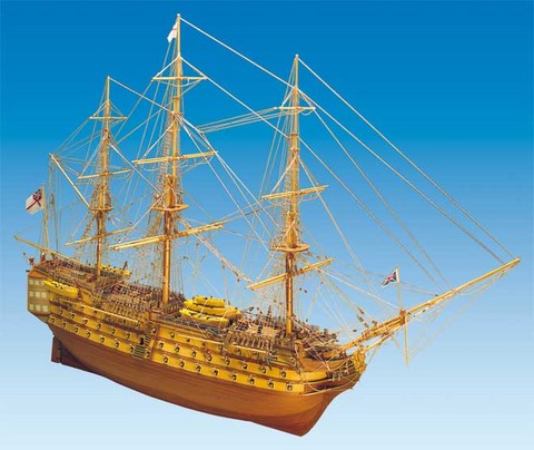 Maquette bois Victory,Bateau bois Mantua