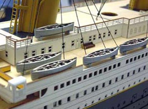 Maquette bois titanic